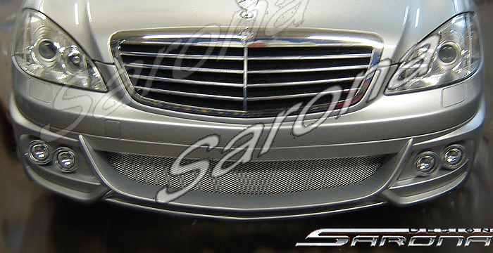 Custom Mercedes S Class Front Bumper  Sedan (2007 - 2012) - $890.00 (Part #MB-033-FB)